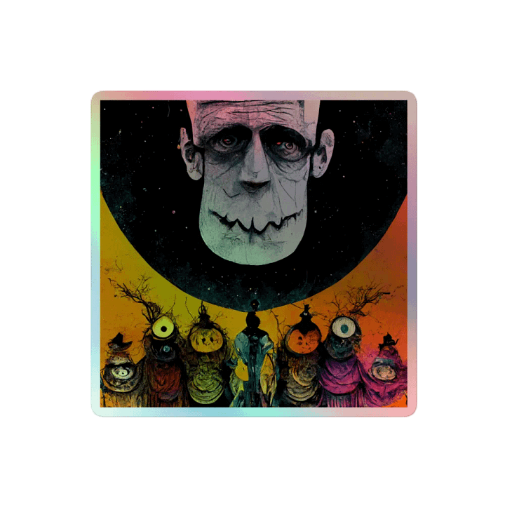 Spooky Halloween Holographic Sticker Set product image (2)