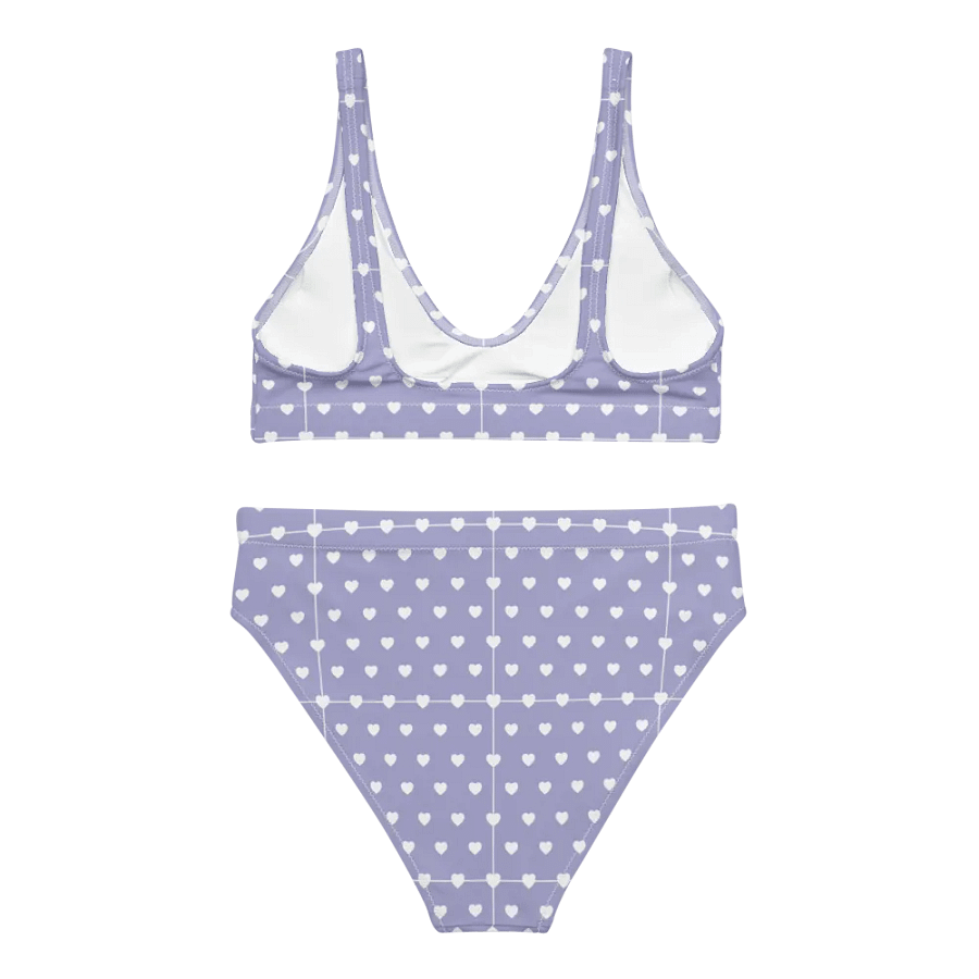 Pastel Heart Seamless Pattern High Waisted Bikini - V14 product image (5)