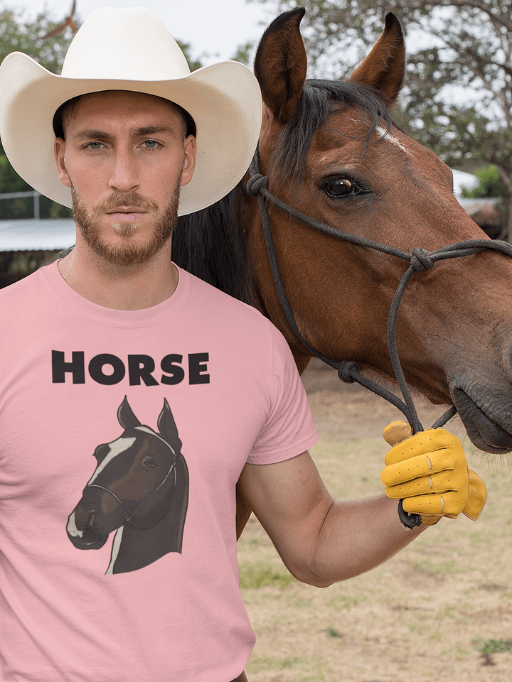 HORSE supersoft unisex t-shirt product image (1)