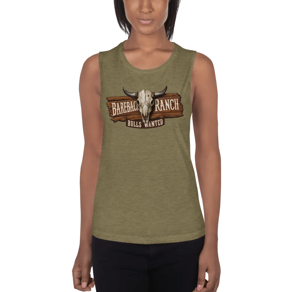 Bareback Ranch Flowy Women's Tank Top product image (1)