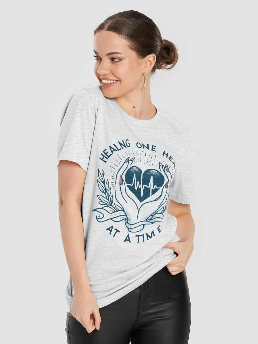 Heart Health: Healing Hearts EKG T-Shirt product image (85)