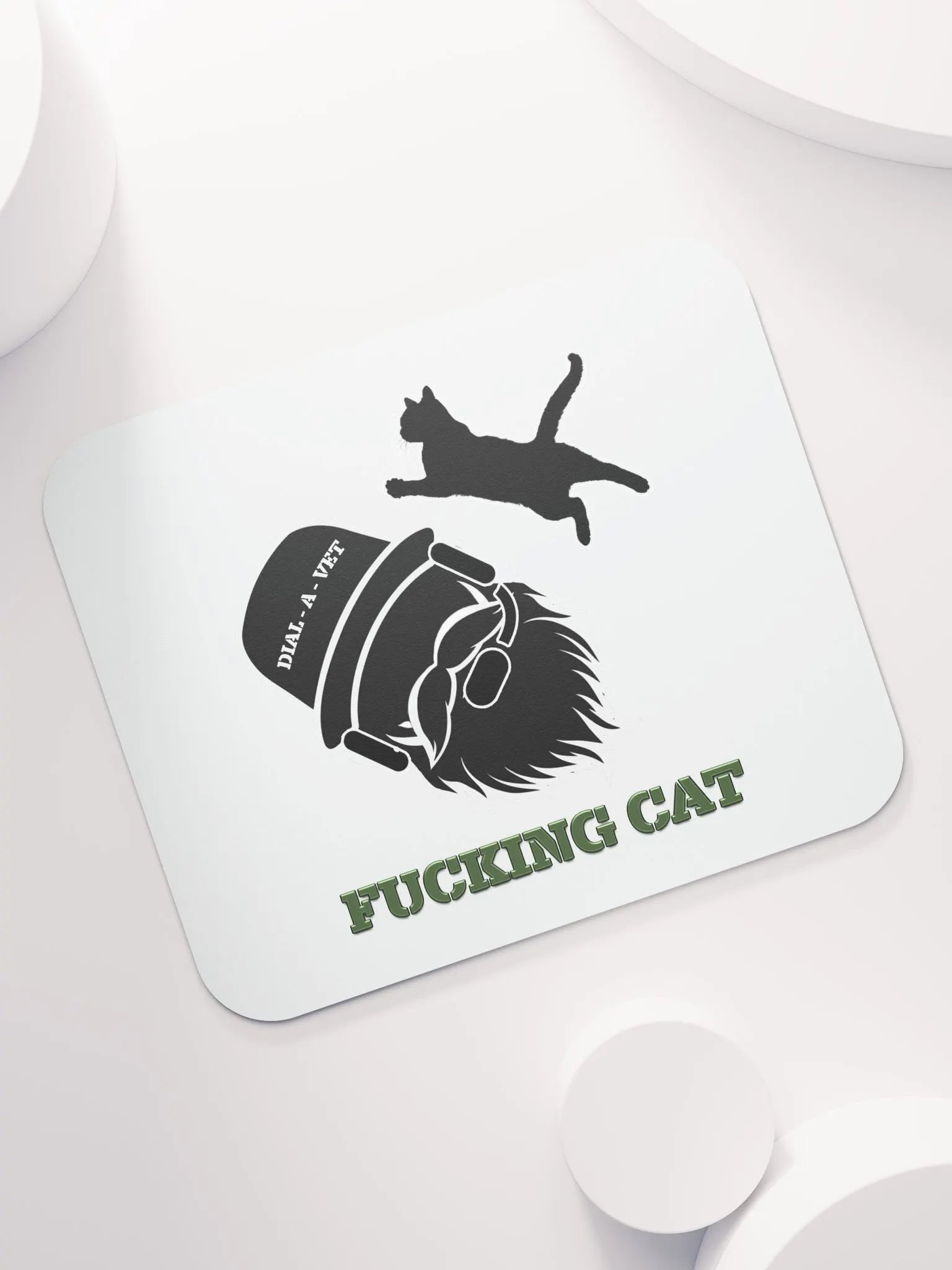 Dial - A - Vet - !Floof Mouse Pad product image (7)