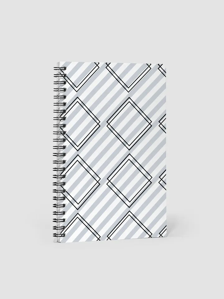 Double Diamonds And Stripes - Spiral Notebook product image (1)