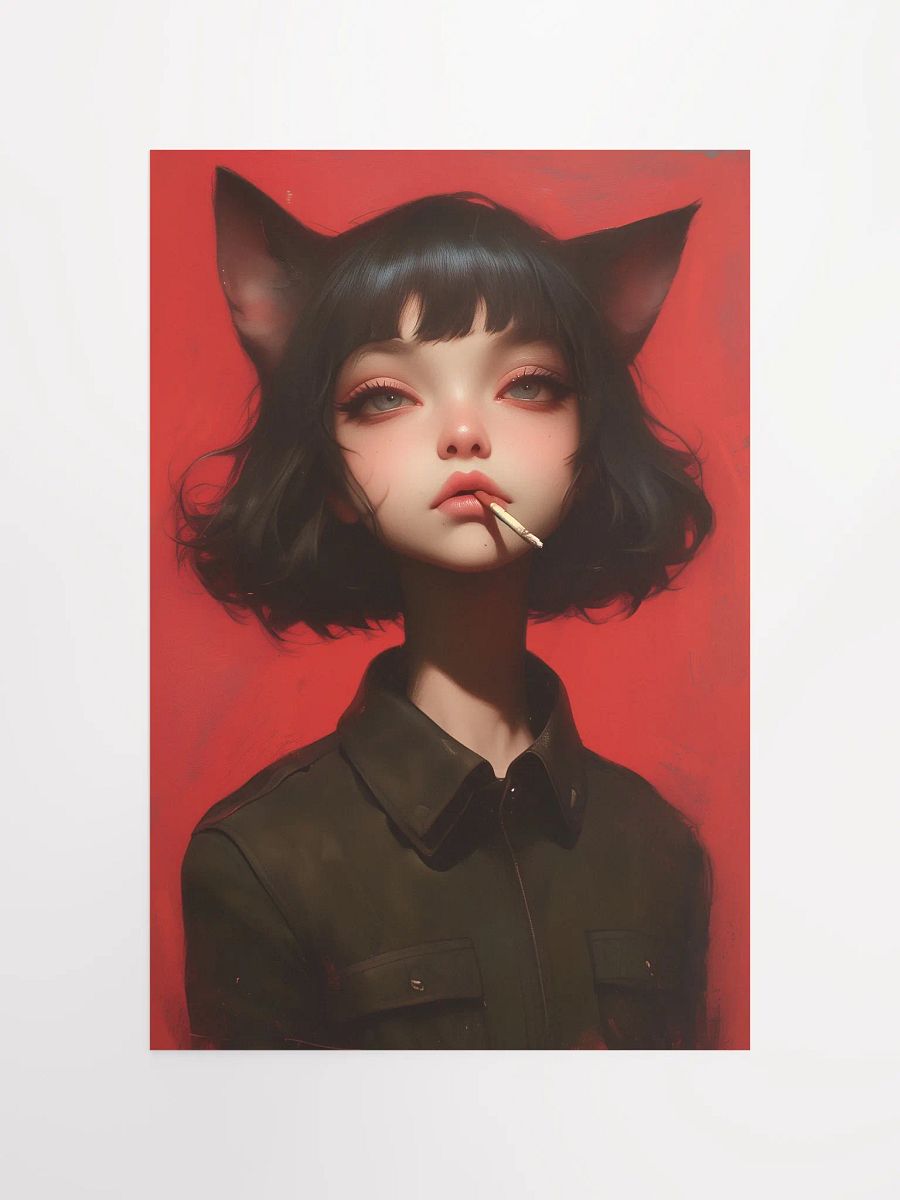 Feline Enigma Matte Poster product image (7)