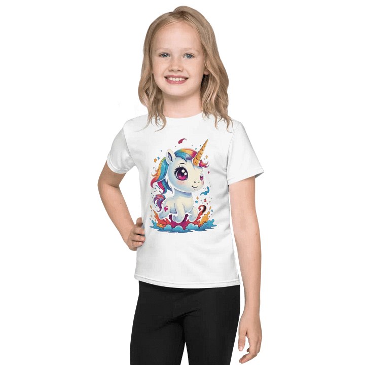 Rainbow Unicorn Kids T-Shirt product image (1)