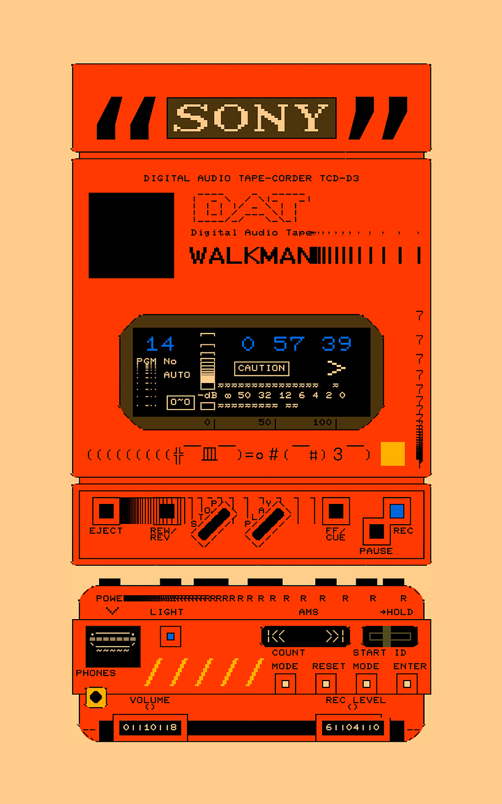 Sony Walkman TCD-D3 product image (1)