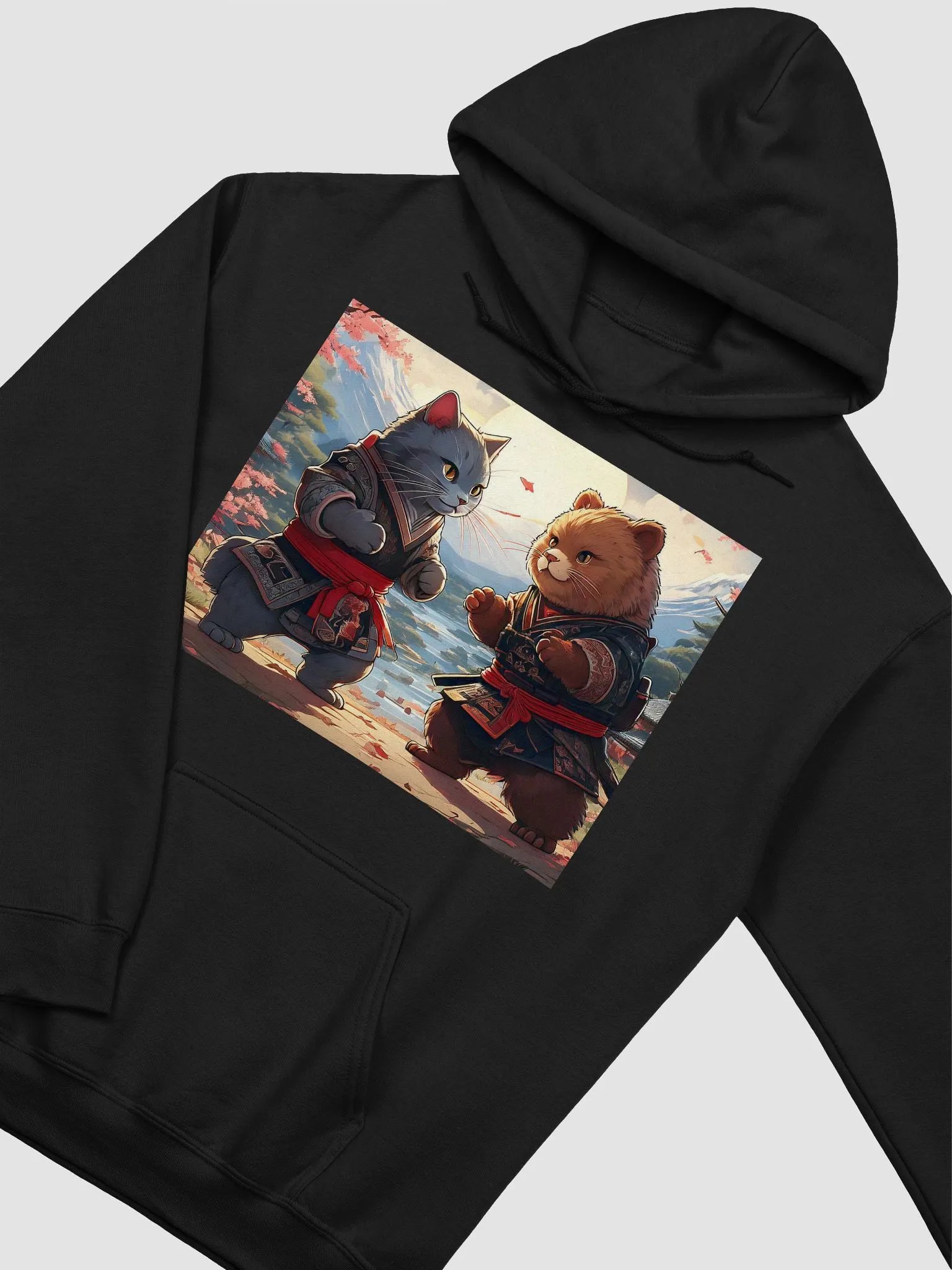 Cat & Bear Hoodie product image (1)