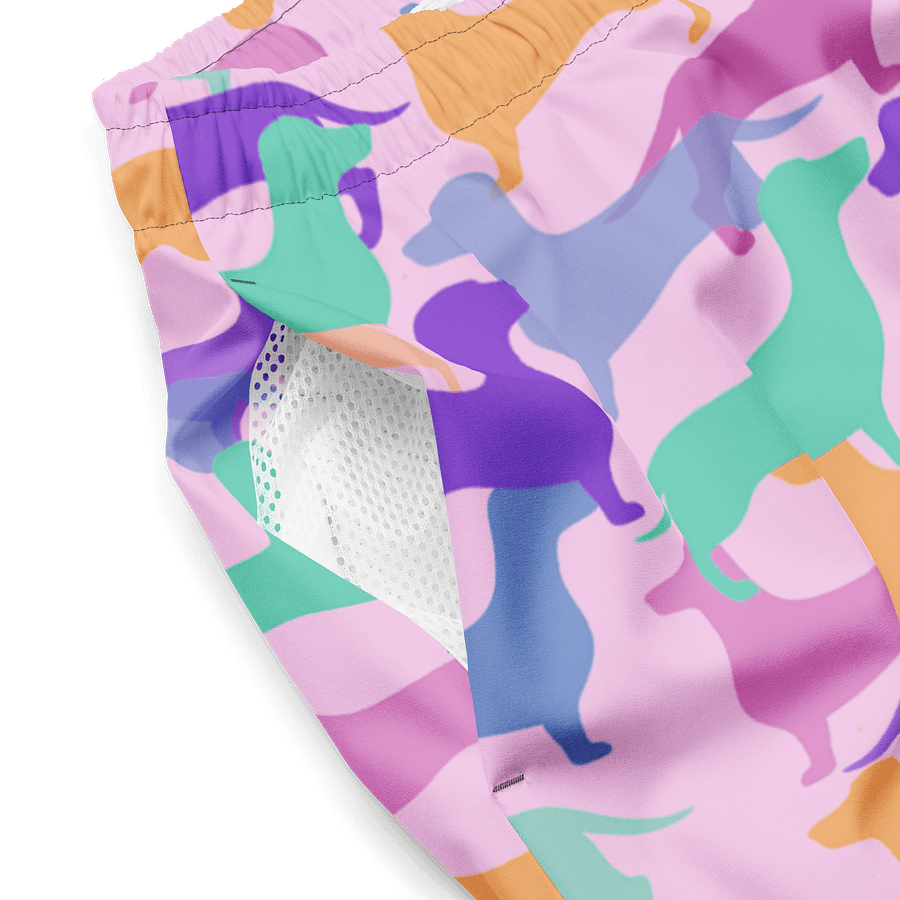 Pastel Camo Hughie Swim Shorts product image (4)