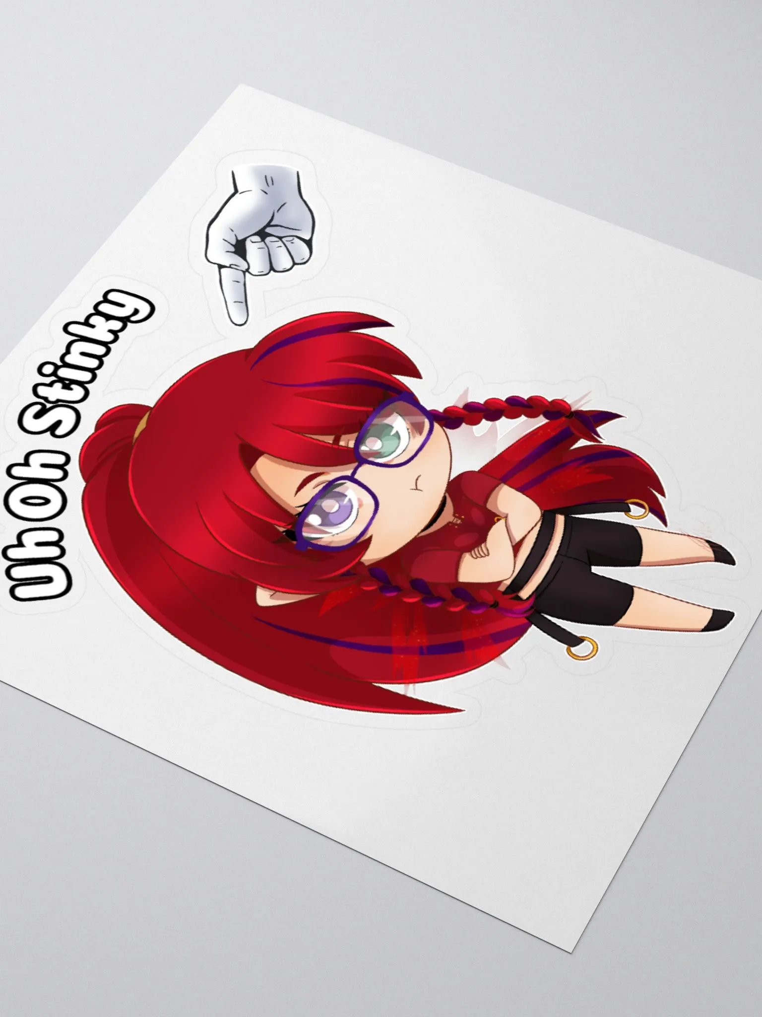 Amber Stinky Sticker product image (3)