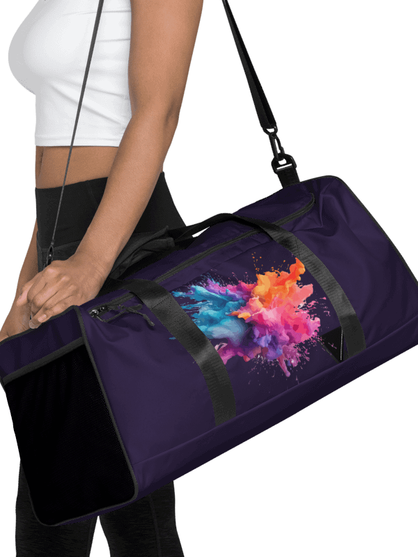 Vibrant Splash All-Over Duffle Bag product image (2)