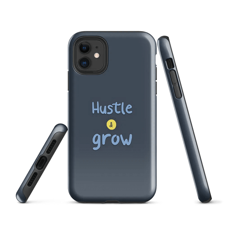 Hustle & Grow iPhone® Tough Case product image (1)