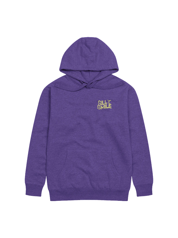 Silly Smile Hoodie Purple product image (1)