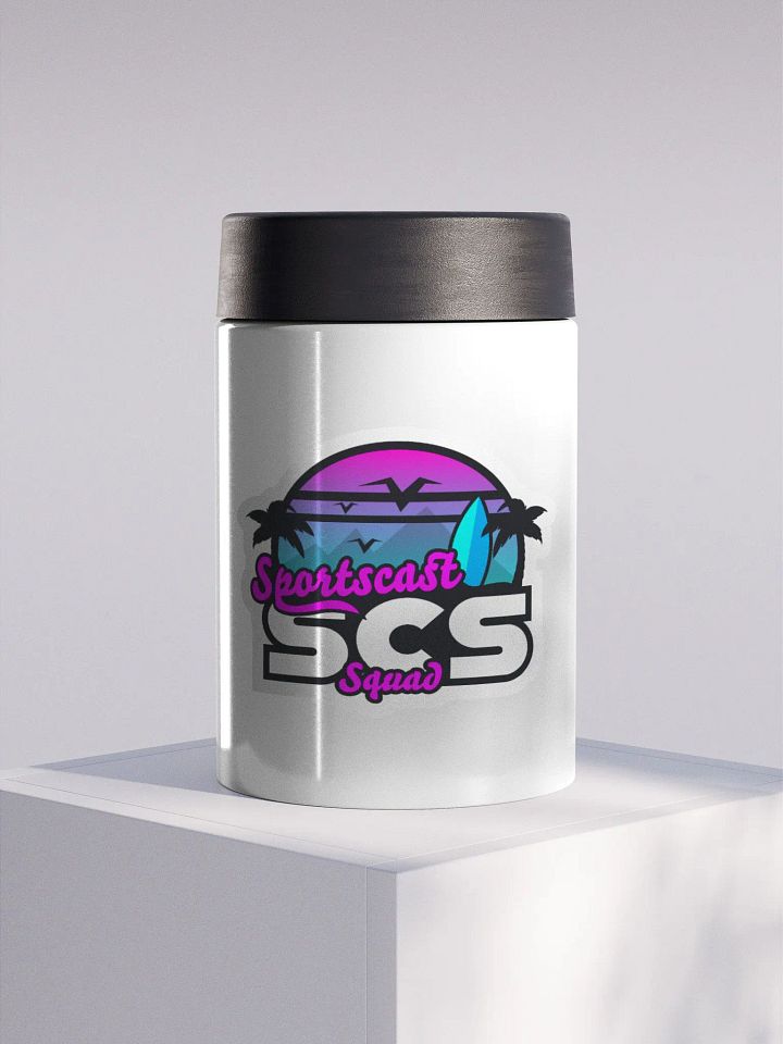 SCS SUMMERTIME STAINLESS STEEL KOOZIE product image (2)