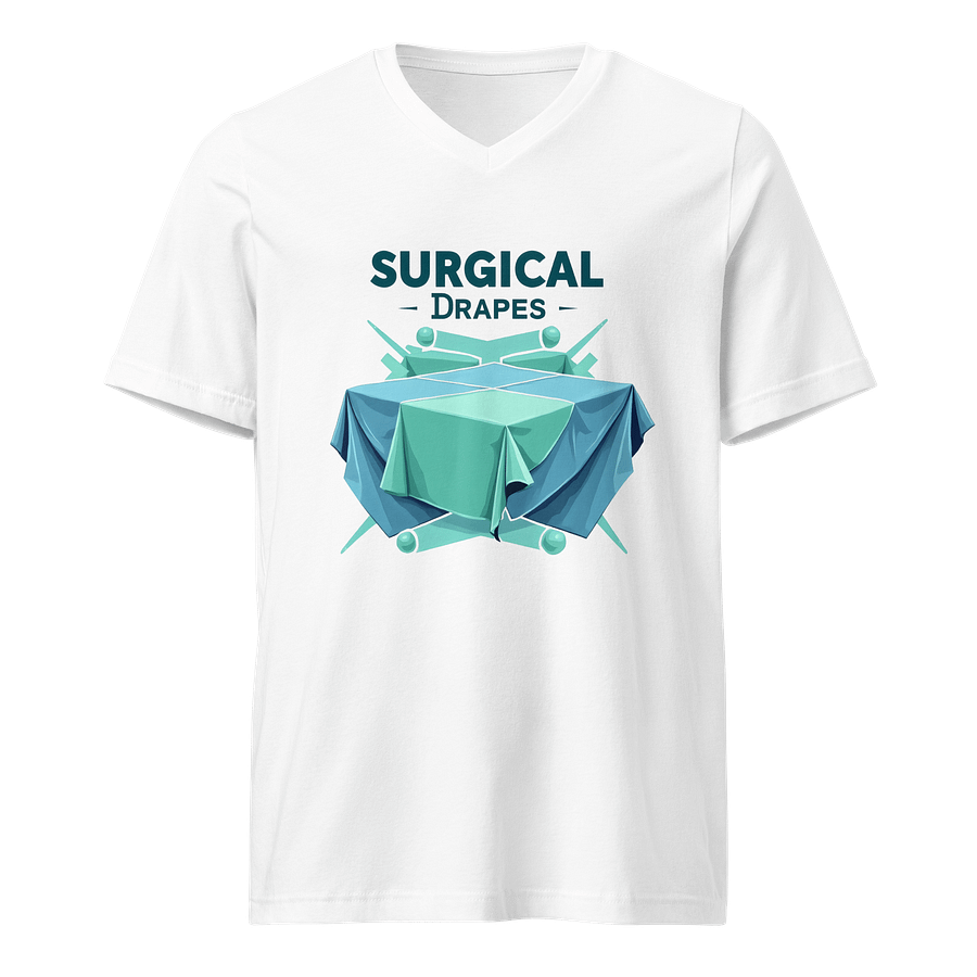 Sterile Teal Surgical Drapes Print Tee product image (5)