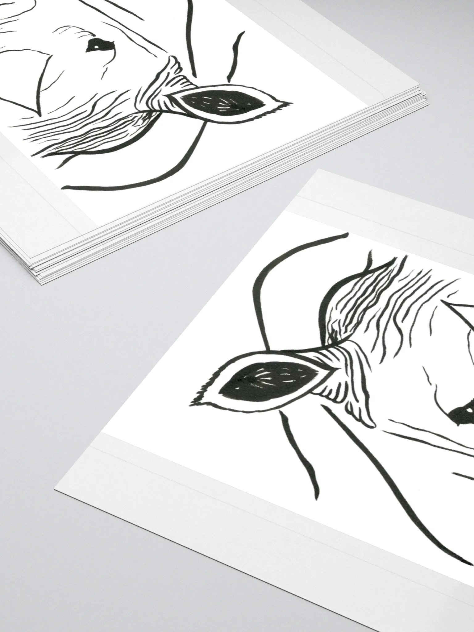 Face Of A Rhino Sticker product image (11)