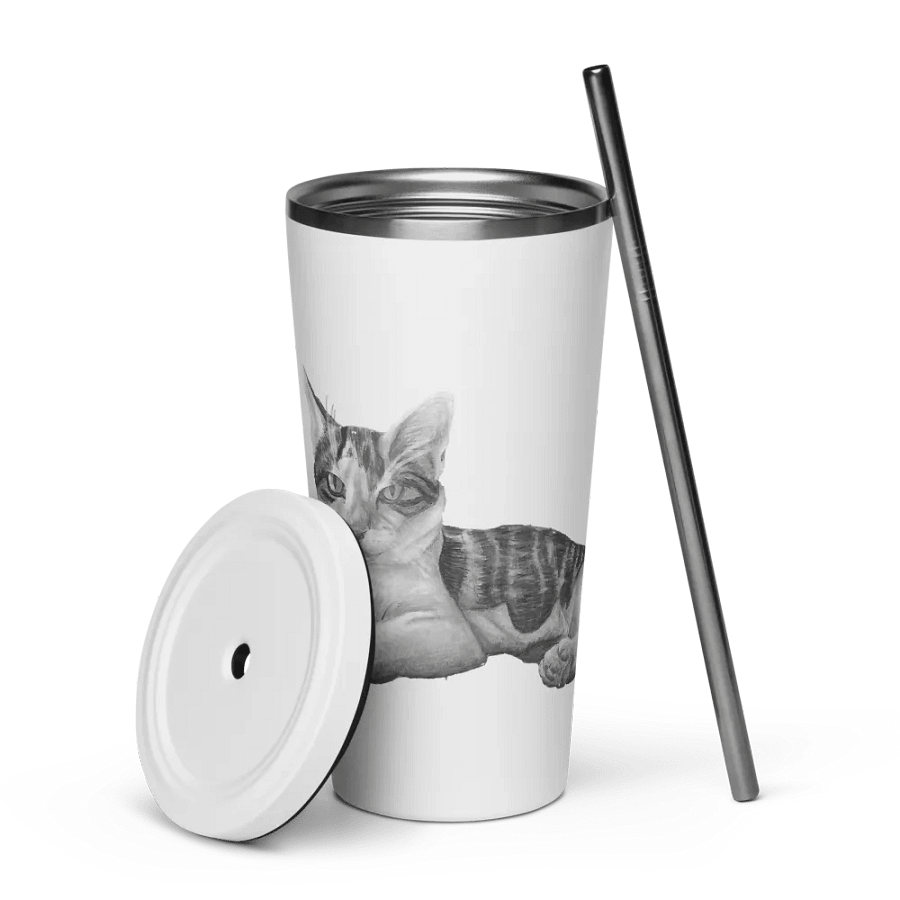 Cat Drawing Straw Cup product image (5)
