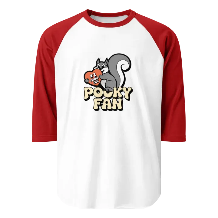 Pooky's #1 Fan Raglan Tee product image (1)