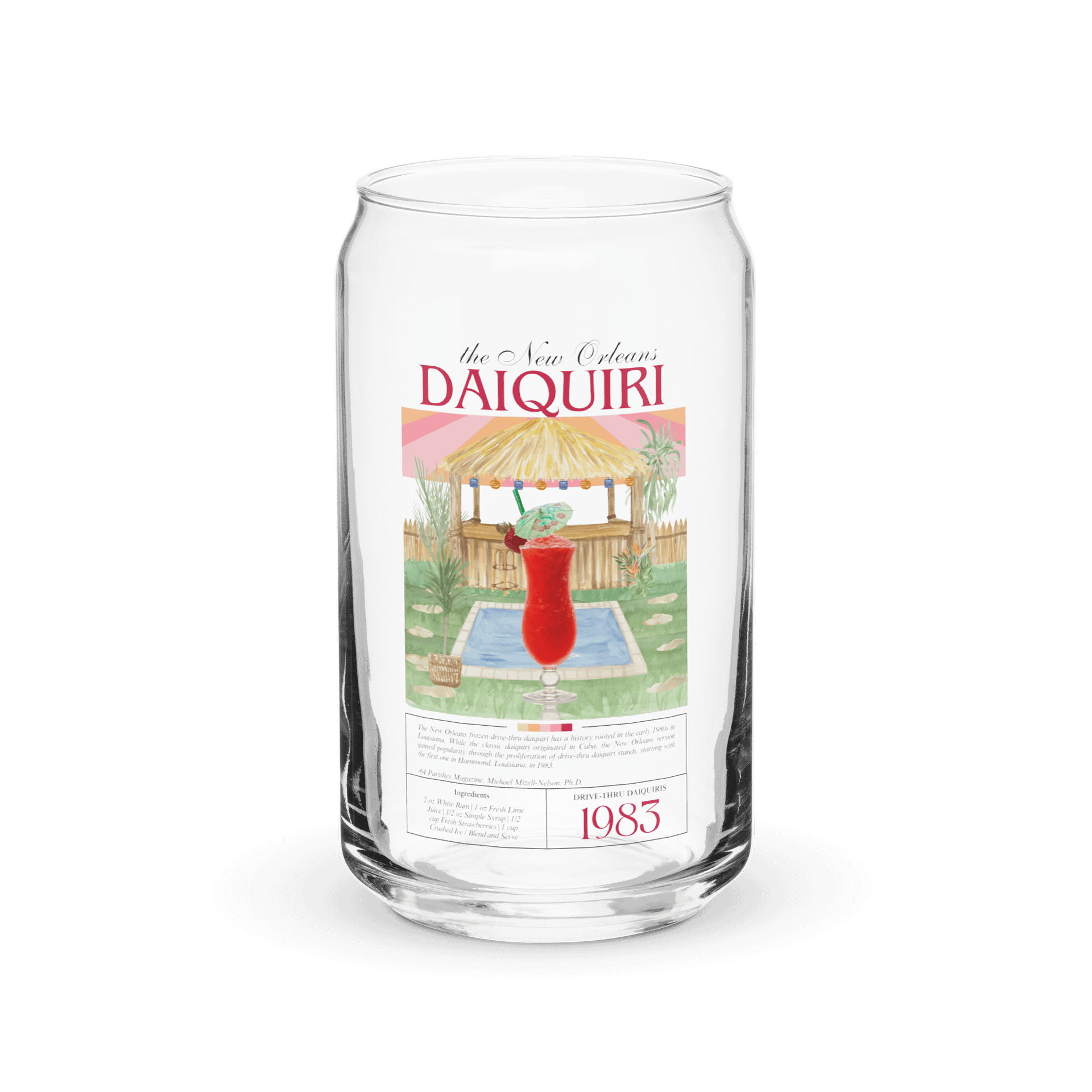 NEW ORLEANS DAIQUIRI GLASS product image (2)