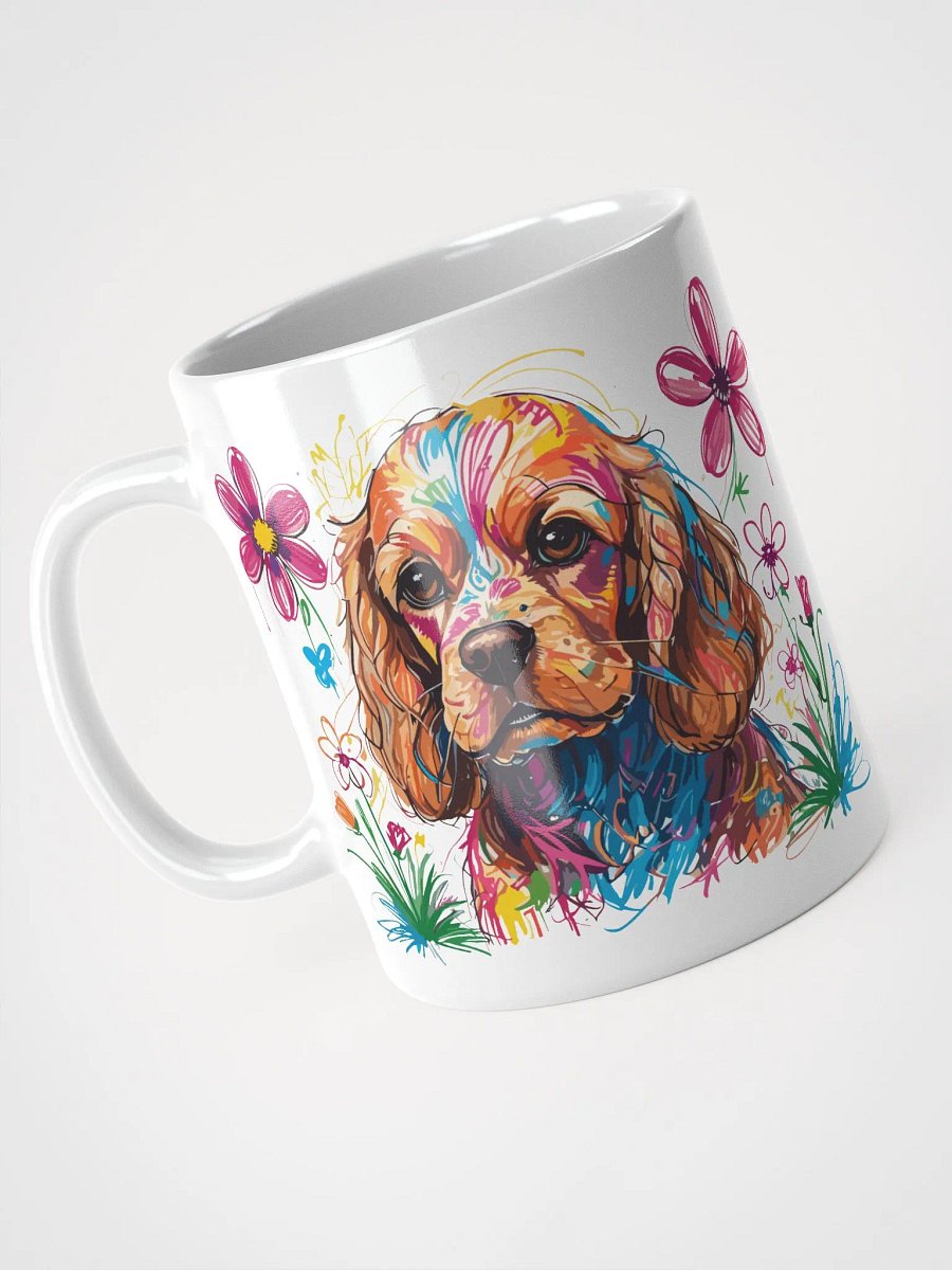 Scribbles Cocker Spaniel 1 , Mug product image (3)