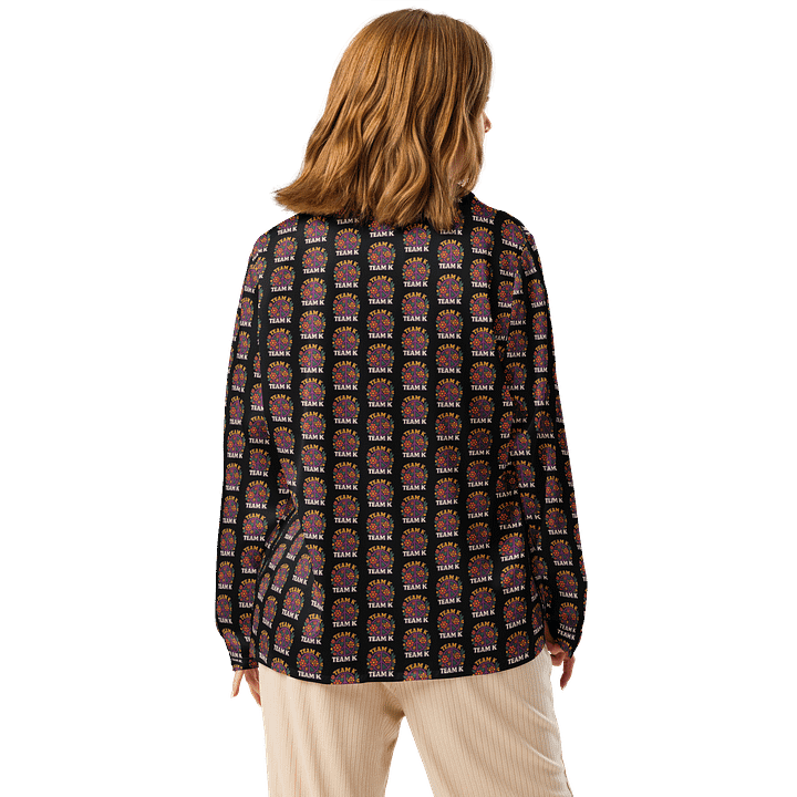 Team K 1960's Women's Long Sleeve Pajama Top product image (2)