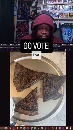 But in all seriousness, if you haven’t voted yet, make sure to head to the polls today! If you’re not registered, check if yo...