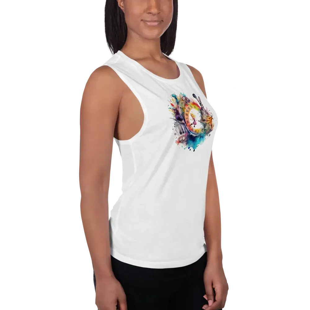 Whimsical Wonderland Flowy Tank product image (4)
