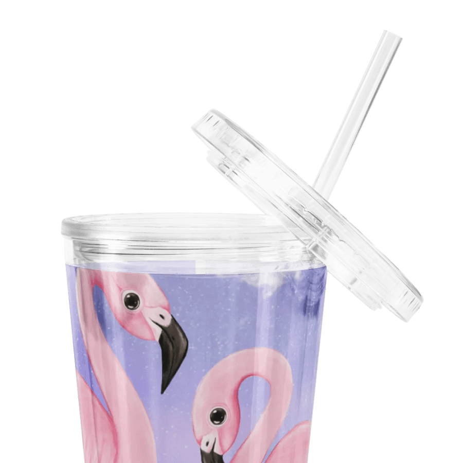 Floral Flamingo Paradise Tumbler product image (3)