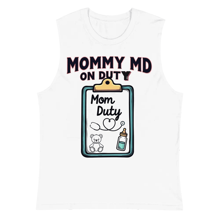 Mommy MD On Duty Muscle Tank product image (2)