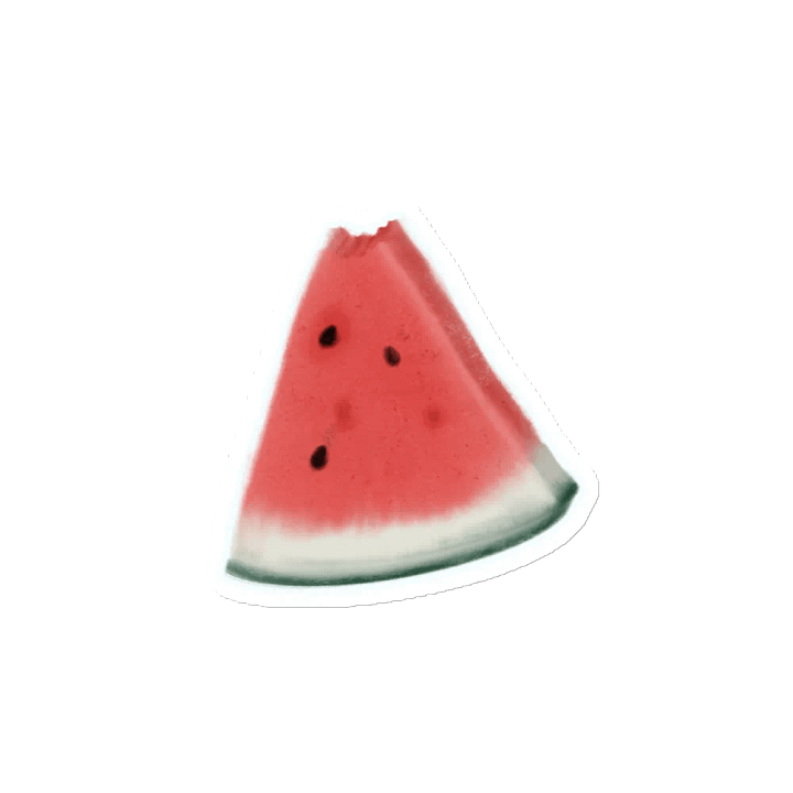 Juicy Watermelon Slice Magnets product image (2)