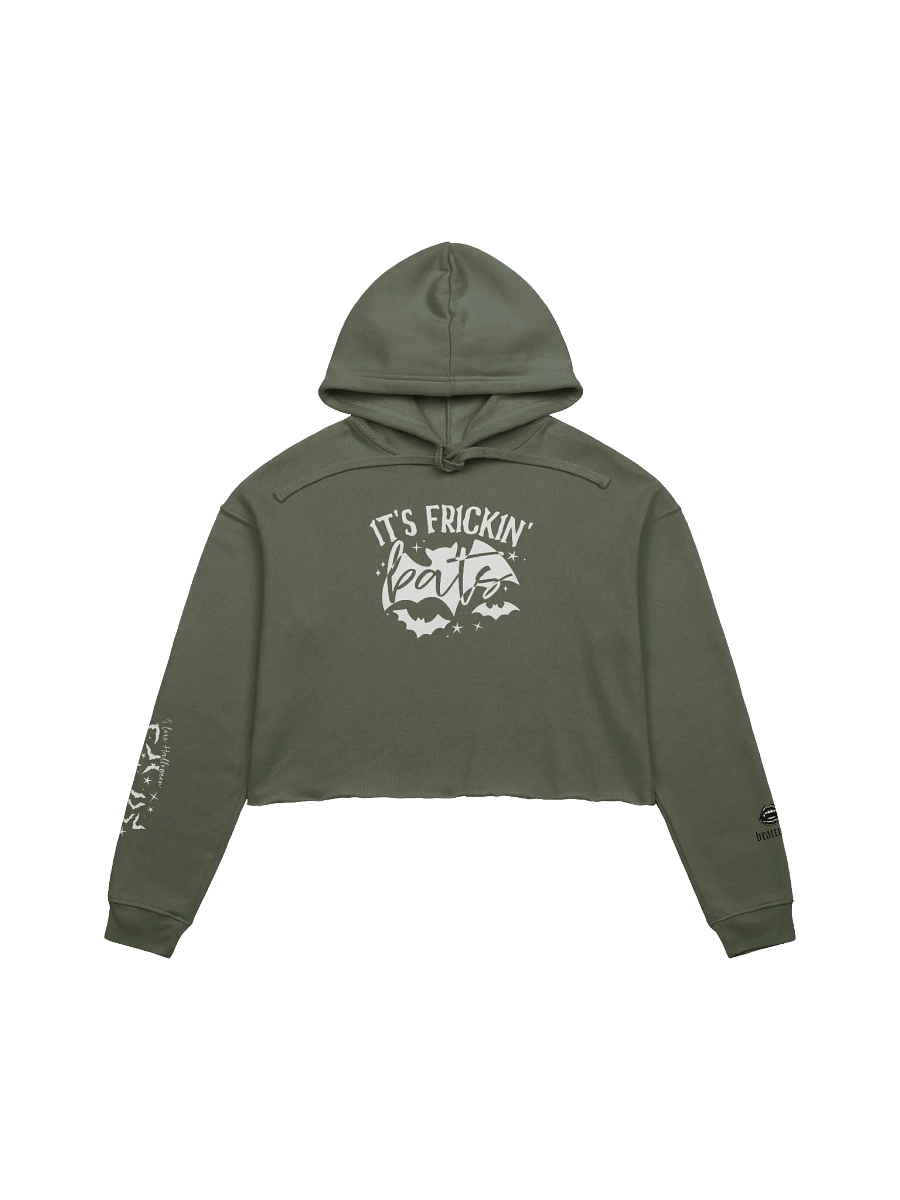 it's frickin' bats cropped hoodie product image (1)