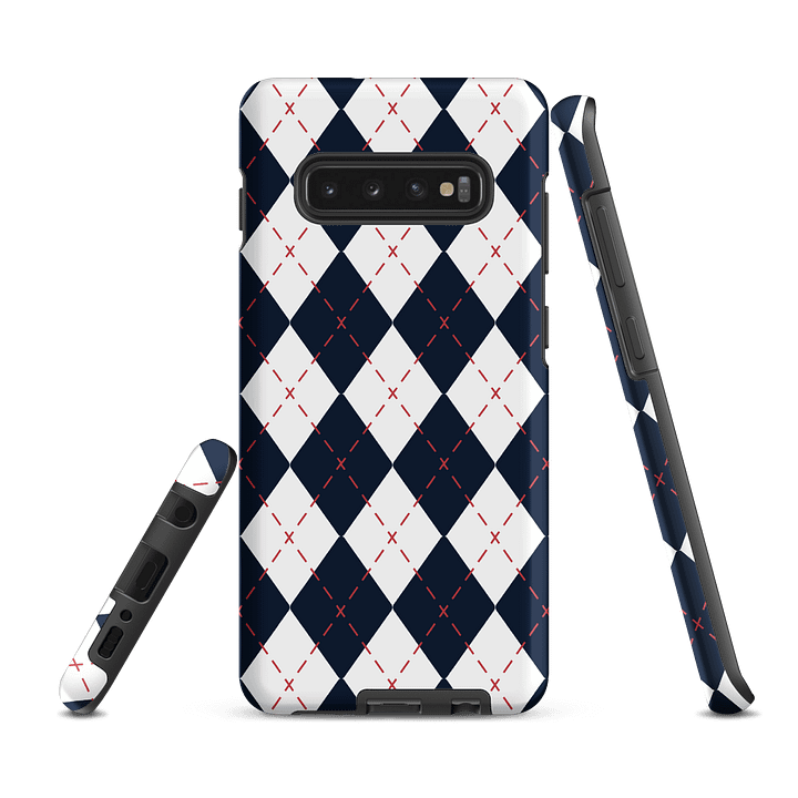 Crisscross Argyle Defender: Tough Samsung Case product image (3)