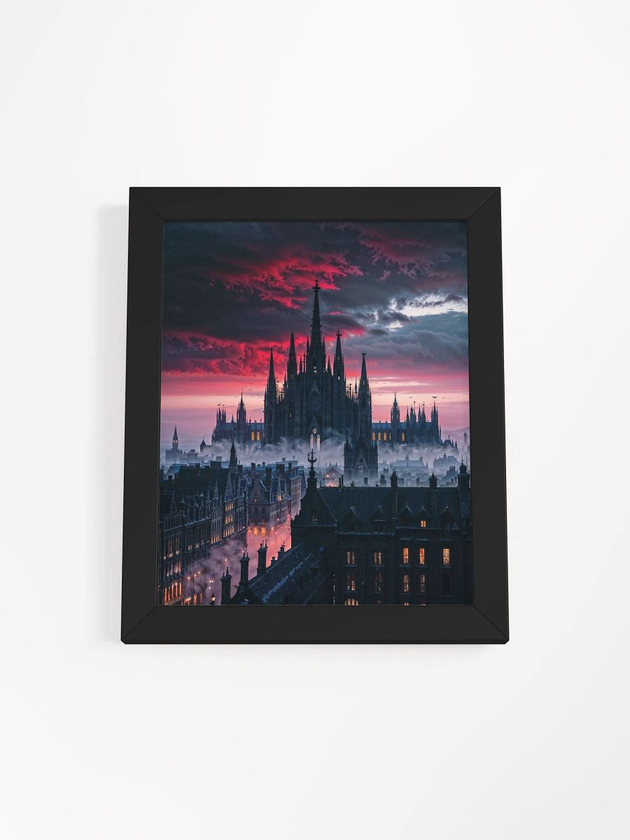 Sanctum of the Crimson Veil Framed Print product image (2)