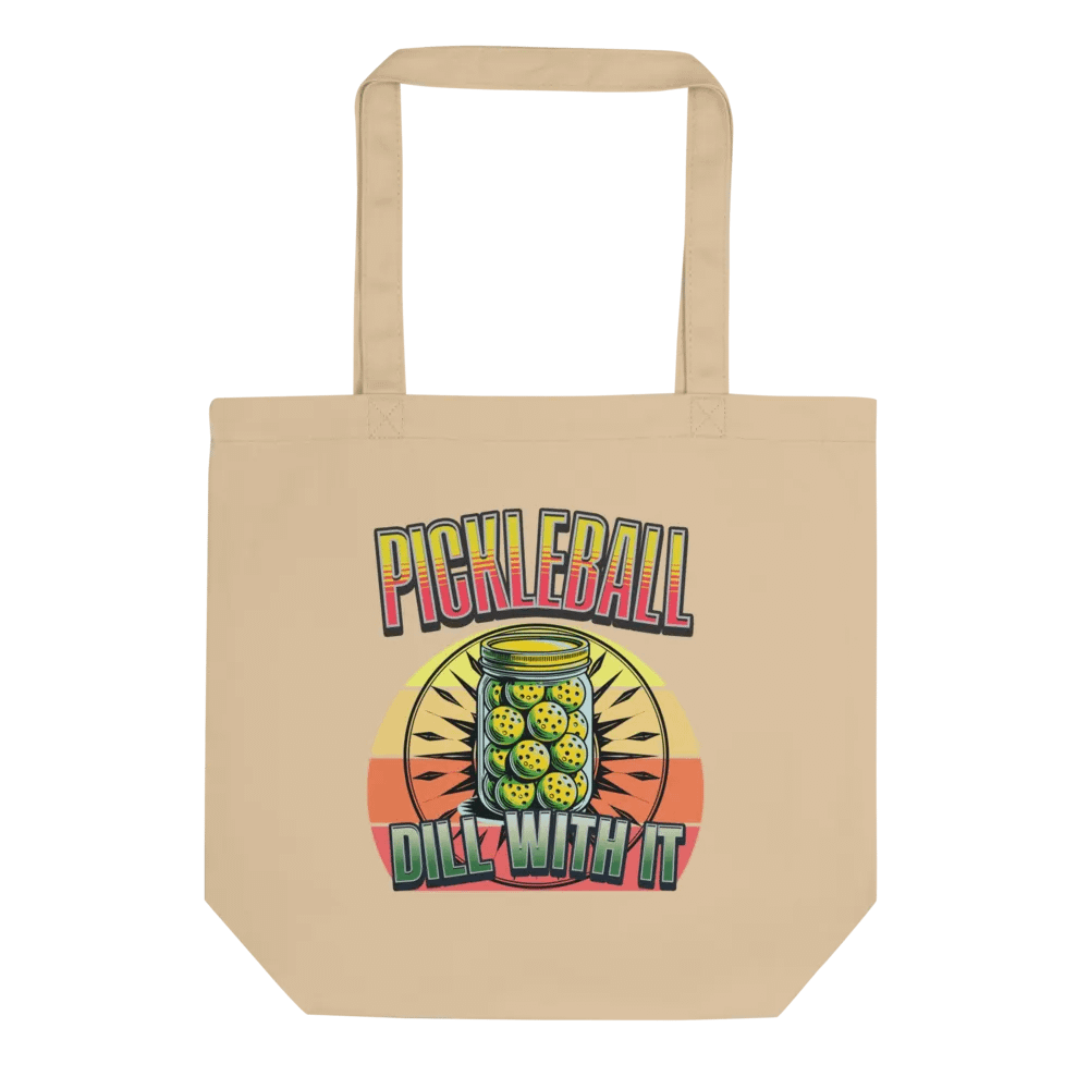 Dill With It Pickleball Jar Tote Bag product image (1)
