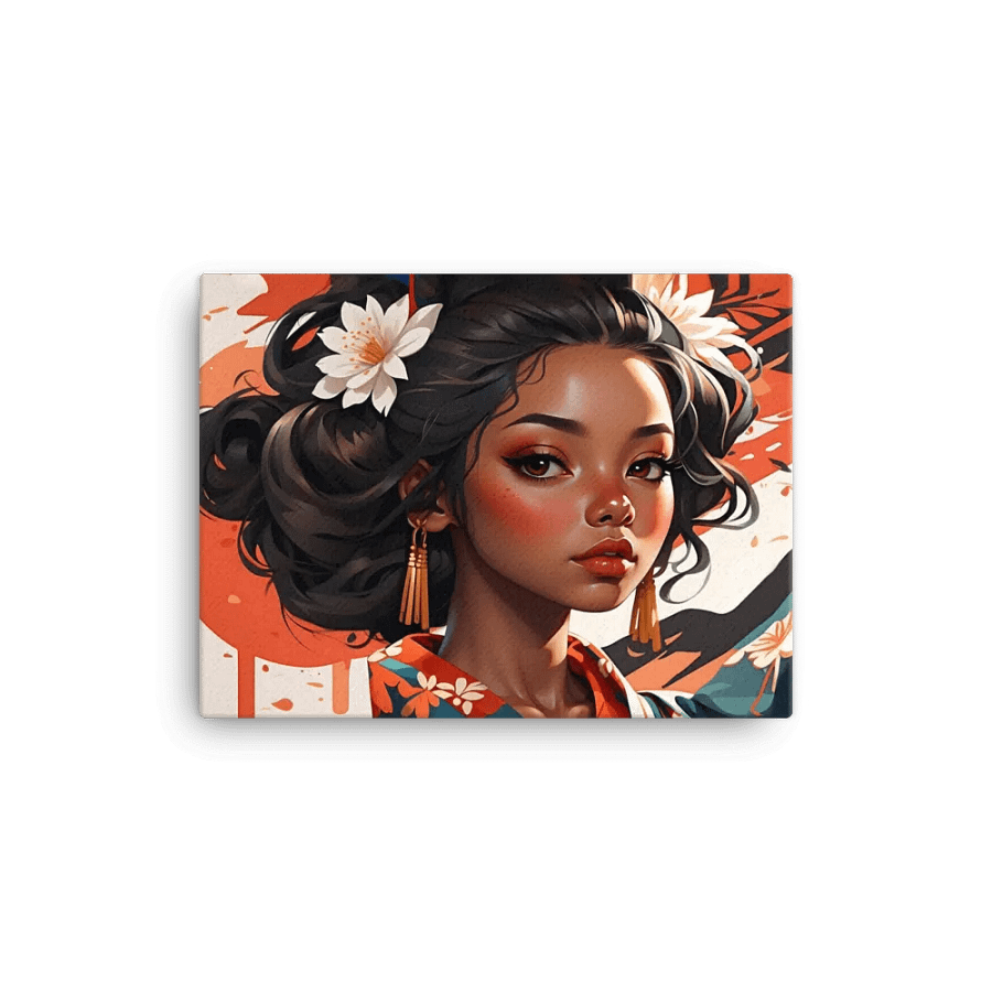 Afro Japanese Fusion Wall Art product image (1)