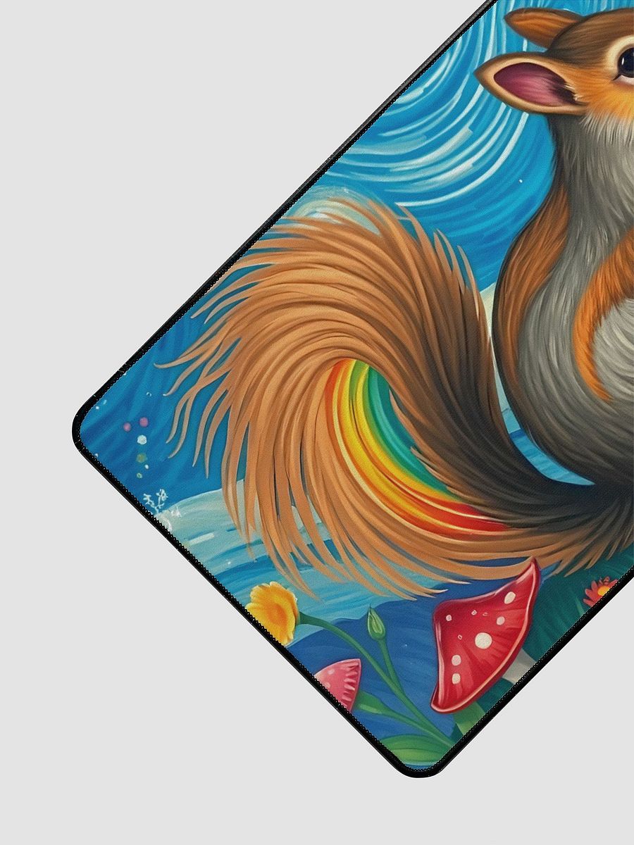 Starry Night with A squirrel Desk Mat product image (3)
