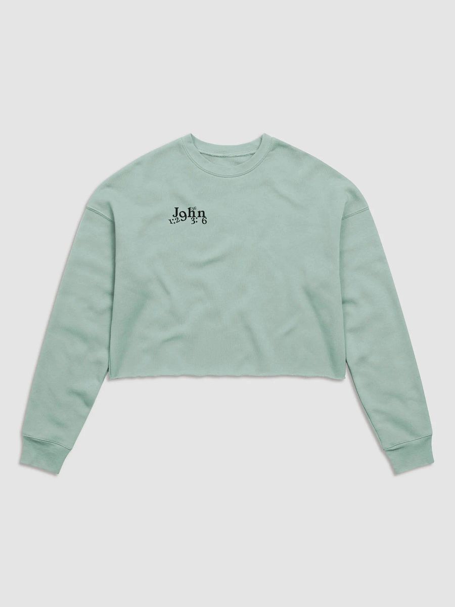 The Lives On HIGH | John's Calling | Women's Crop Top | Black product image (1)