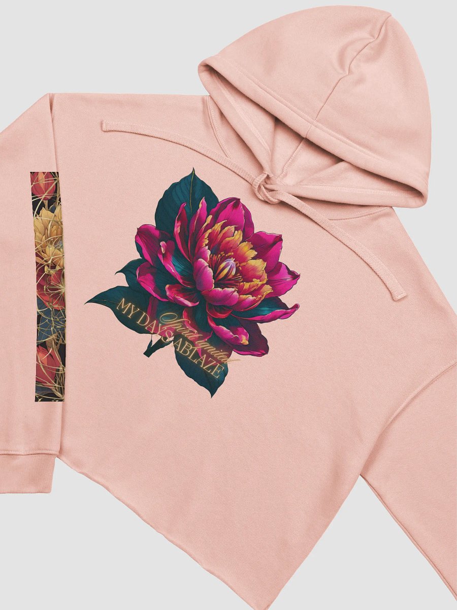 Radiant Blossom Crop Hoodie (DTG) product image (21)