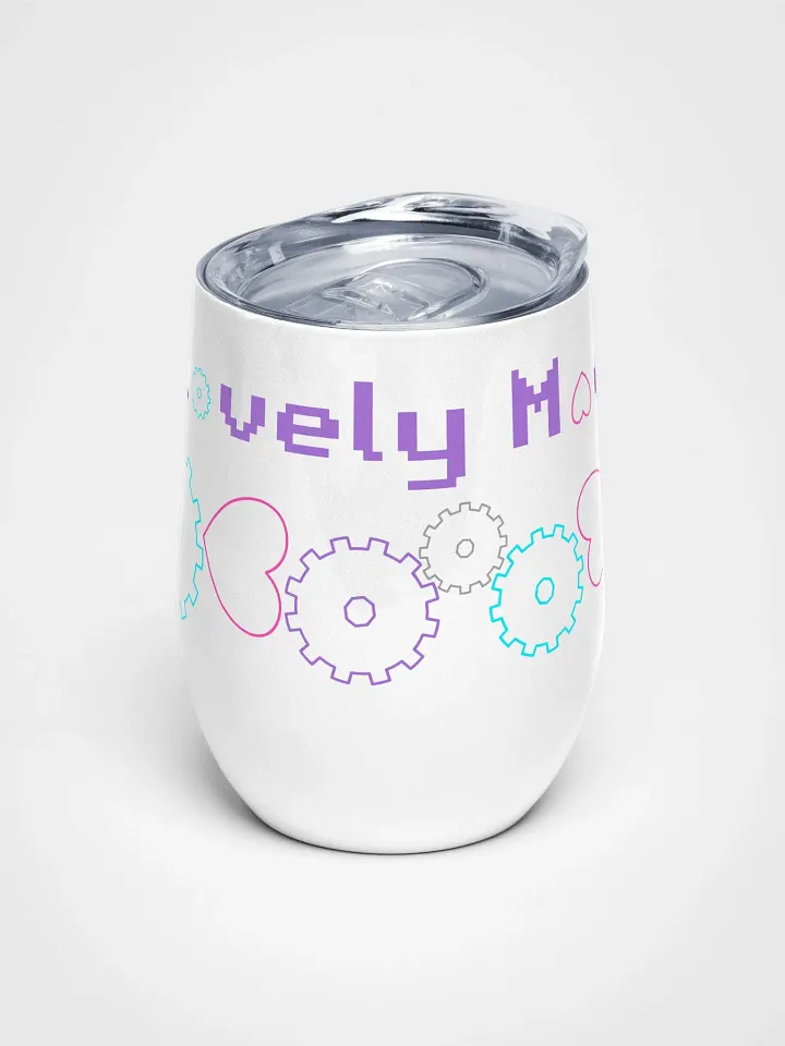 The Lovely Machine 12oz Tumbler with Lid product image (1)