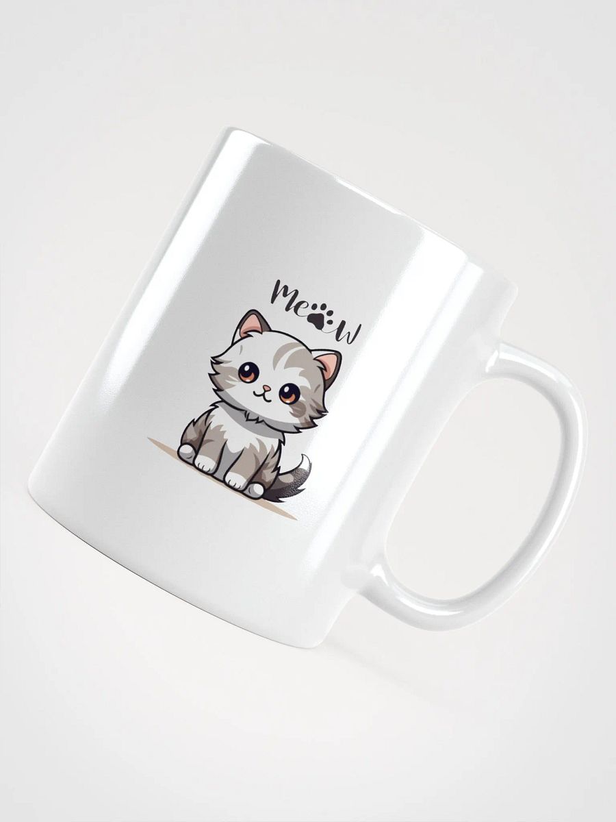 Poor Cat White Glossy Mug product image (10)