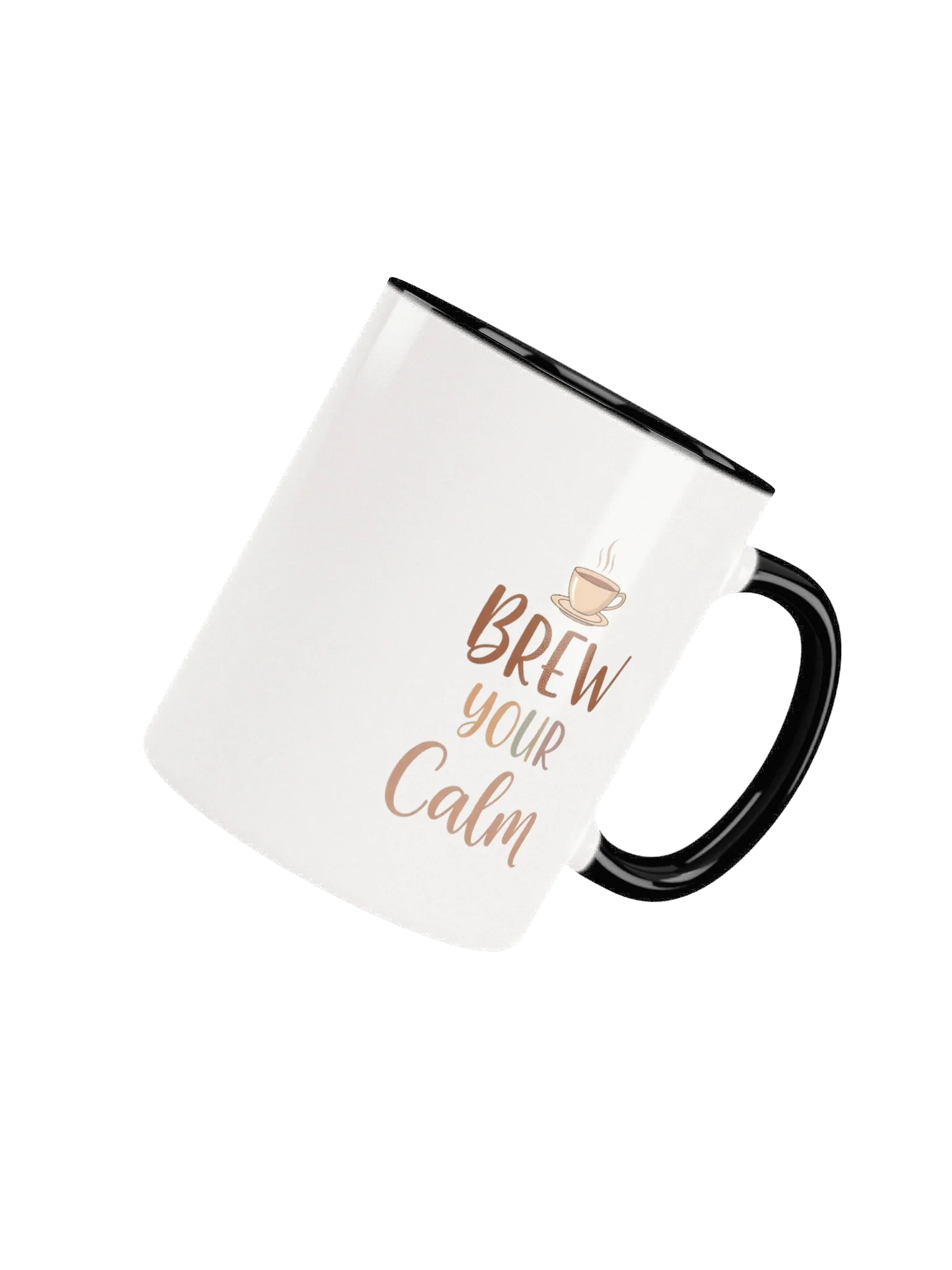 Brew Your Calm Mug – Perfect Relaxation Cup for Tea & Coffee Lovers | Stress-Relief Ceramic Coffee Mug product image (4)