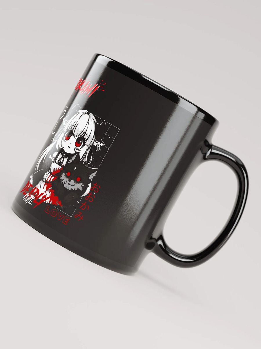 Adorably Macabre Couple Black Mug product image (4)
