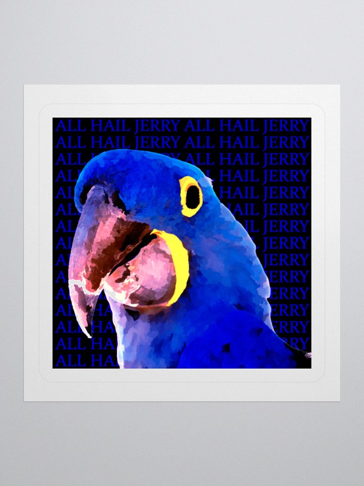 "ALL HAIL JERRY" Sticker product image (2)