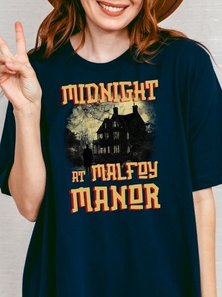 Dramione Malfoy Manor Fanfiction Vintage Pulp Mystery Harry Potter Shirt product image (4)
