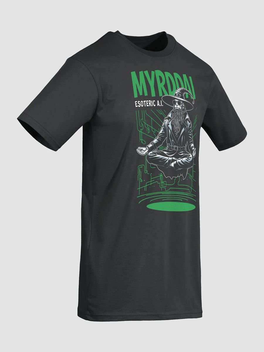 MYRDDAI: 90s Retro Cyberpunk Style with Back Logo - Men's Premium Tee product image (2)