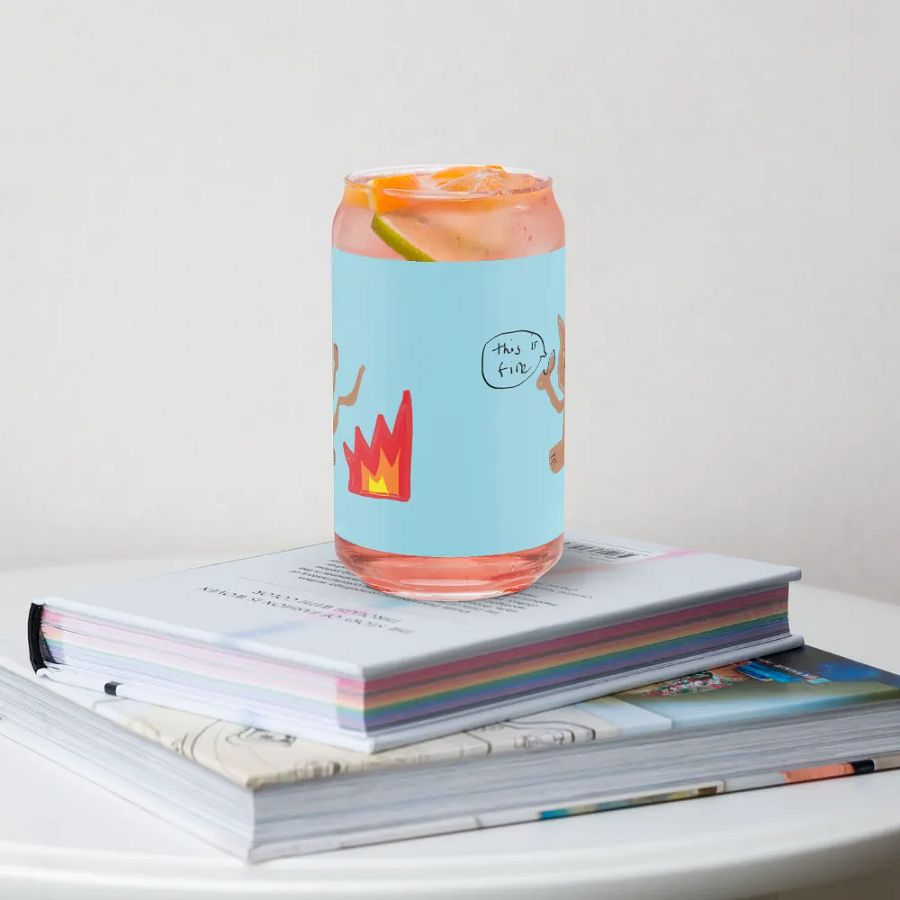 The World's Best Glass! - can-shaped tumbler product image (4)