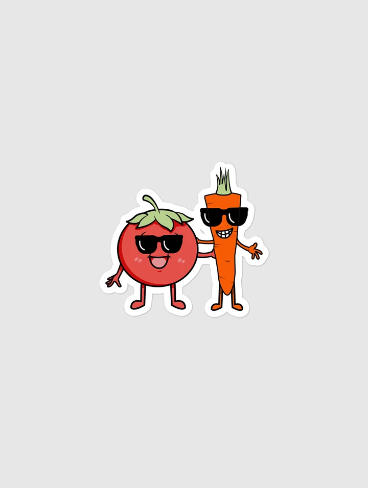 Tomato and Carrot | Tier 2 Supporters Character Sticker product image (1)