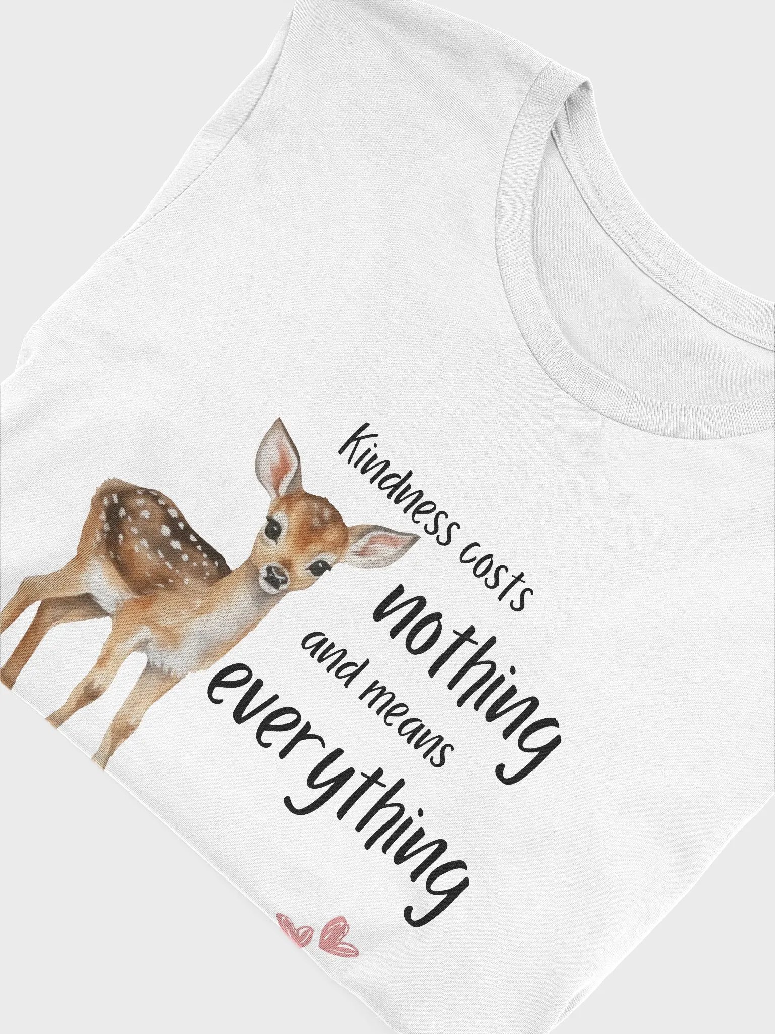 Kindness Costs Nothing Tee - White product image (4)