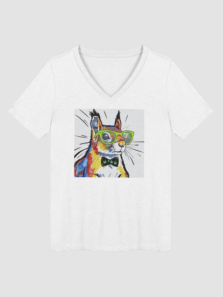 Sassy Squirrel V-Neck Tee product image (1)