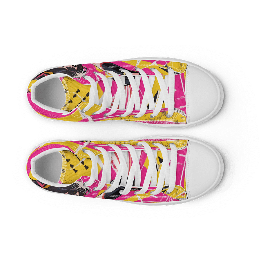 Dynamic Anime Fighter Canvas High Tops product image (9)