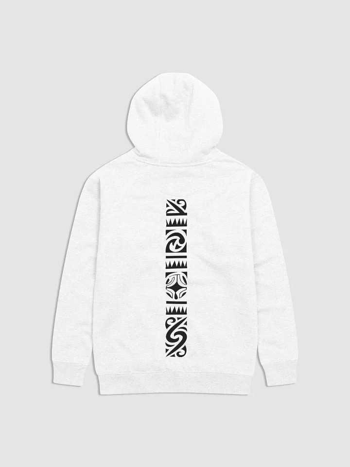 Vertical tribal stripe with geometric motifs Hoodie product image (2)